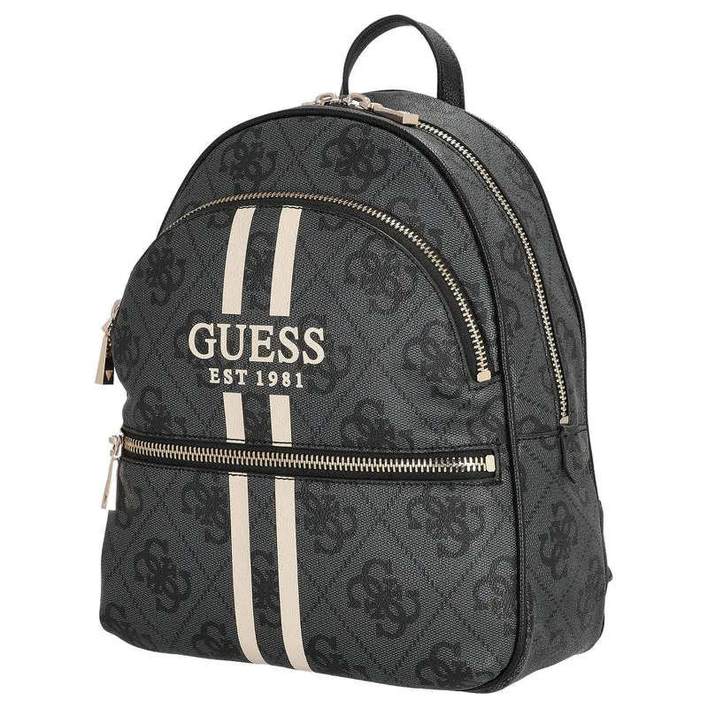 Guess Manhattan II Backpack - Mochila L (coal logo)