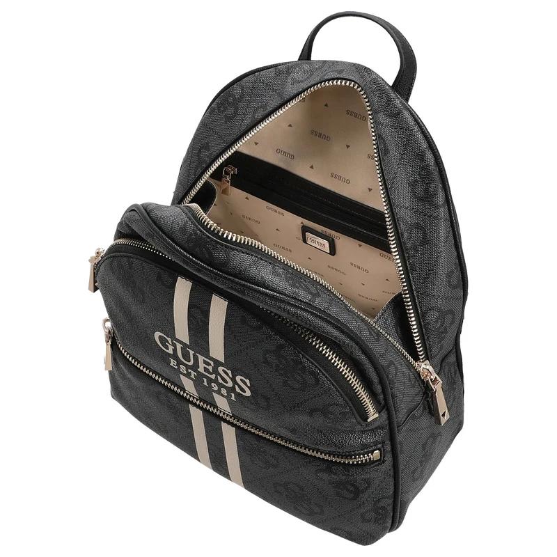 Guess Manhattan II Backpack - Mochila L (coal logo)