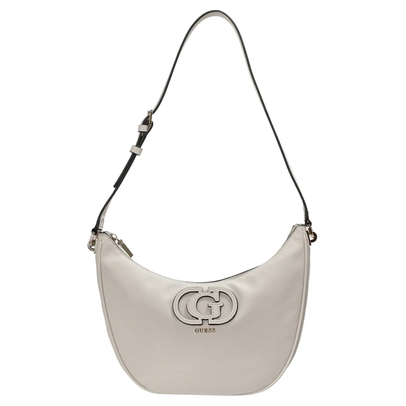 Guess Calebra Hobo - Bolso bandolera 19 cm (off white)