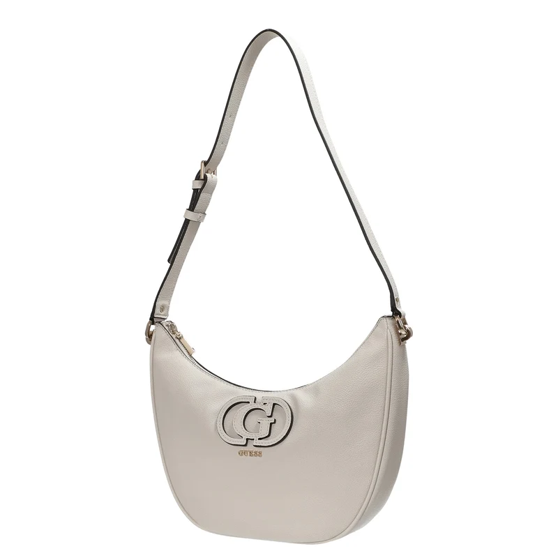 Guess Calebra Hobo - Bolso bandolera 19 cm (off white)