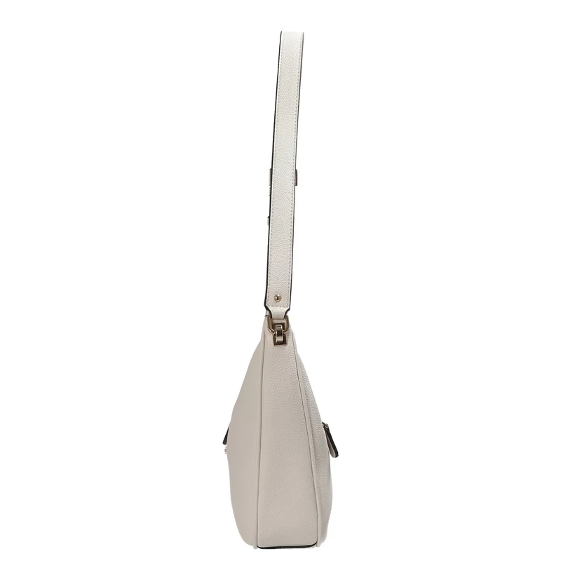 Guess Calebra Hobo - Bolso bandolera 19 cm (off white)