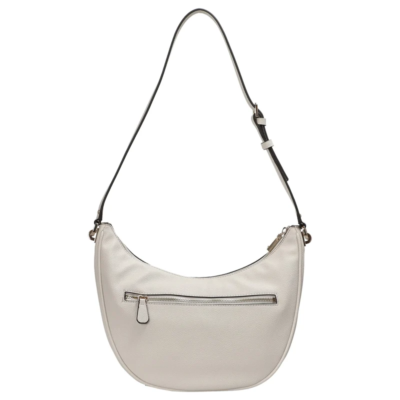 Guess Calebra Hobo - Bolso bandolera 19 cm (off white)