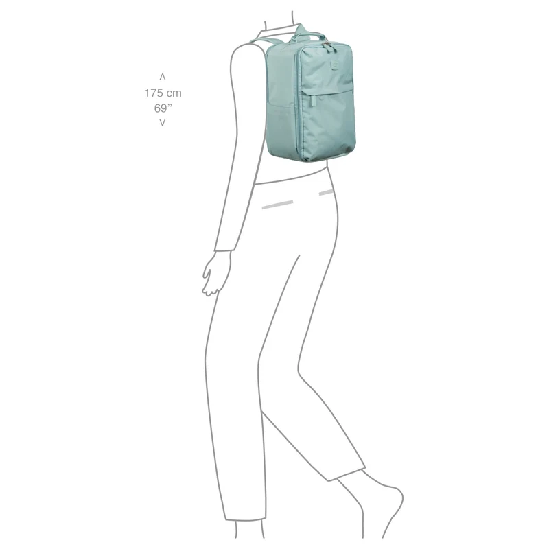 Brics Positano - Mochila 40 cm (light blue)