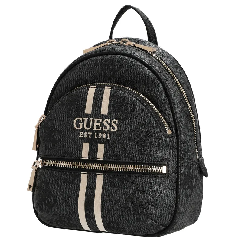 Guess Manhattan II Backpack - Mochila 27,5 cm (logo coal)