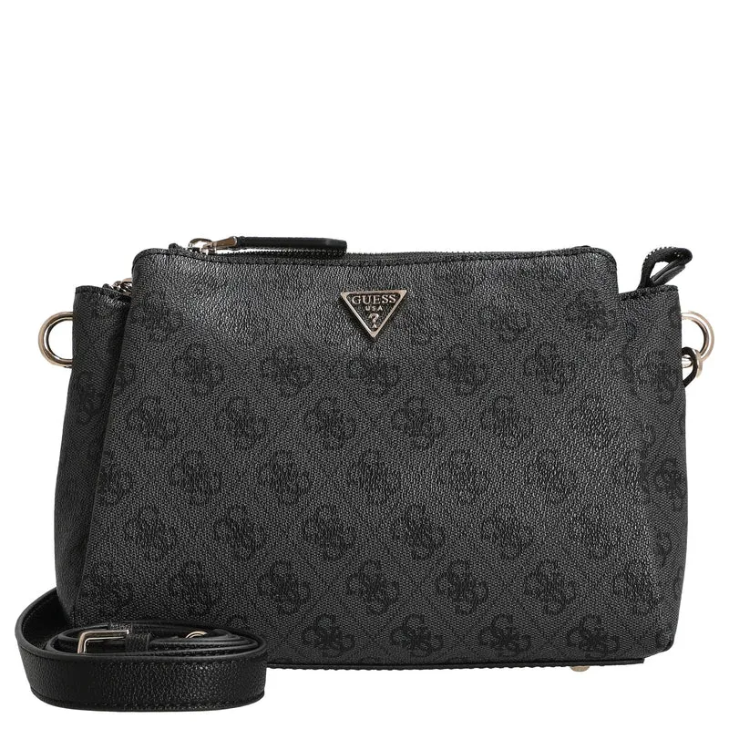 Guess Noelle II TRI Comp - Bandolera 24 cm (coal logo)