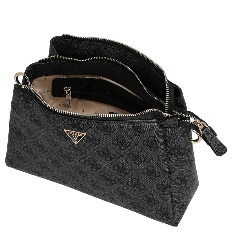 Guess Noelle II TRI Comp - Bandolera 24 cm (coal logo)