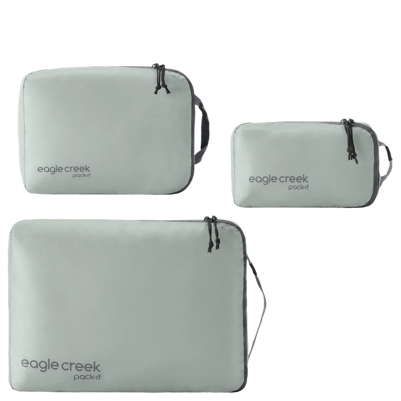 Eagle Creek selection Pack-It Isolate Cube Set XS/S/M 3tlg. - Bolsa de compresión (storm grey)