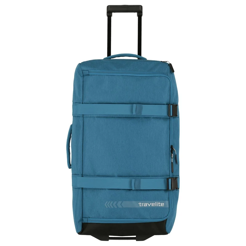 Travelite Kick-Off - Bolsa de viaje con ruedas L 68 cm (petrol)