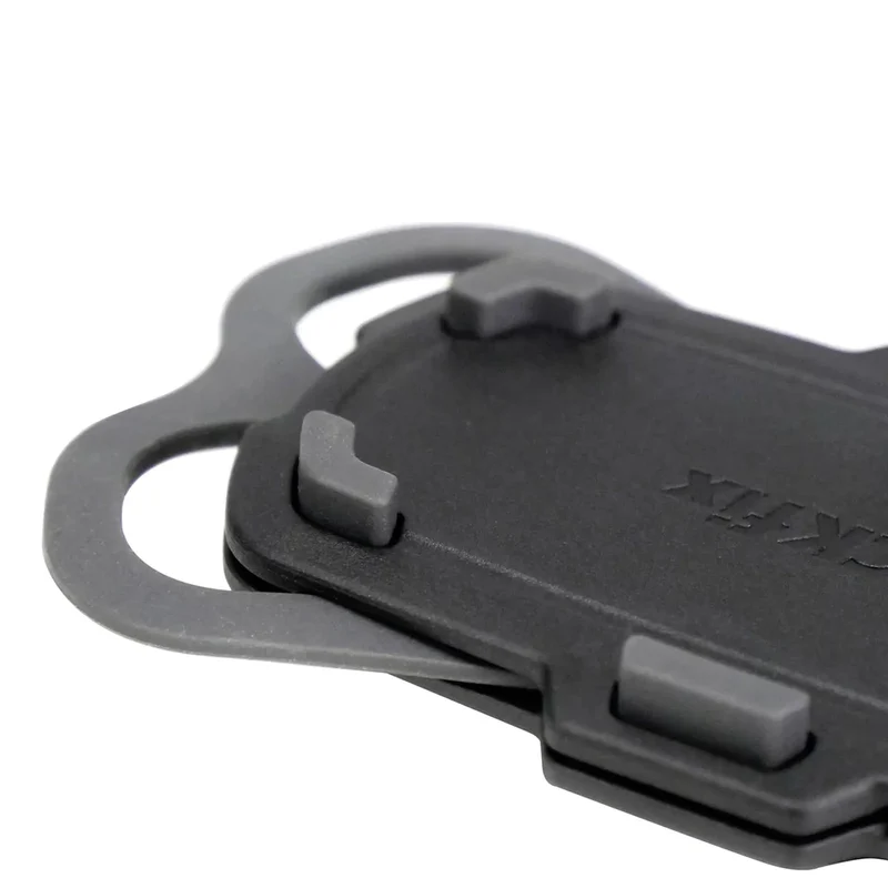 KLICKfix PhonePad Smartphone-Halterung inkl. Quad Mini Adapter 11 cm (black)