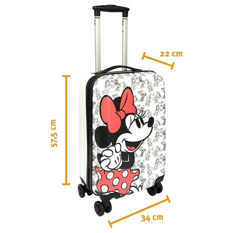 Undercover Minnie Mouse - Trolley de 4 ruedas 57 cm (Minnie Mouse)