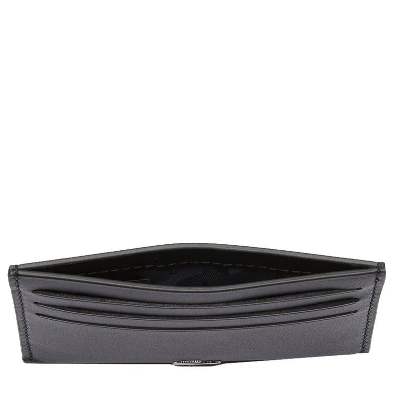 Lacoste FG - Tarjetero de cuero 6 cc 11 cm (black)
