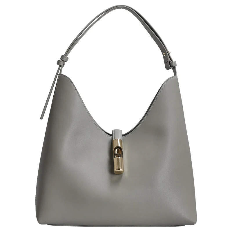 Furla Goccia M Hobo - Bolso de hombro 30.5 cm (cenere)