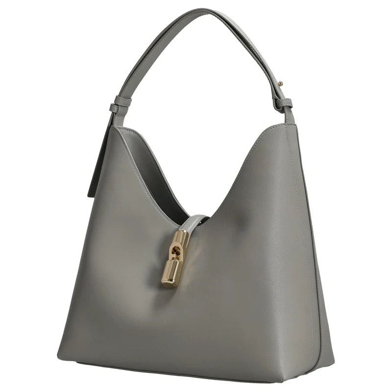 Furla Goccia M Hobo - Bolso de hombro 30.5 cm (cenere)