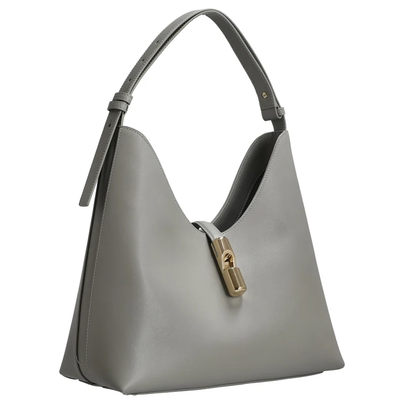 Furla Goccia M Hobo - Bolso de hombro 30.5 cm (cenere)