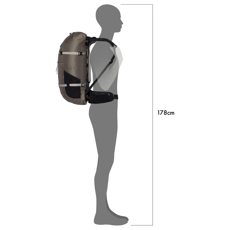 Ortlieb Atrack Outdoor 35 - Mochila 59 cm (dark sand)