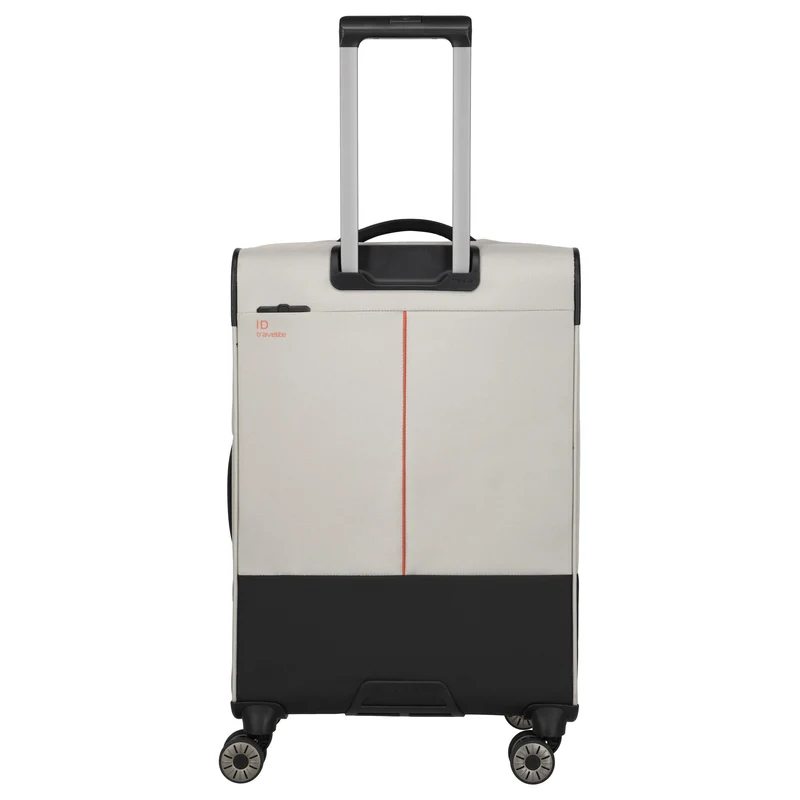 Travelite Crosslite - Trolley de 4 ruedas M 66 cm expandible (natur)