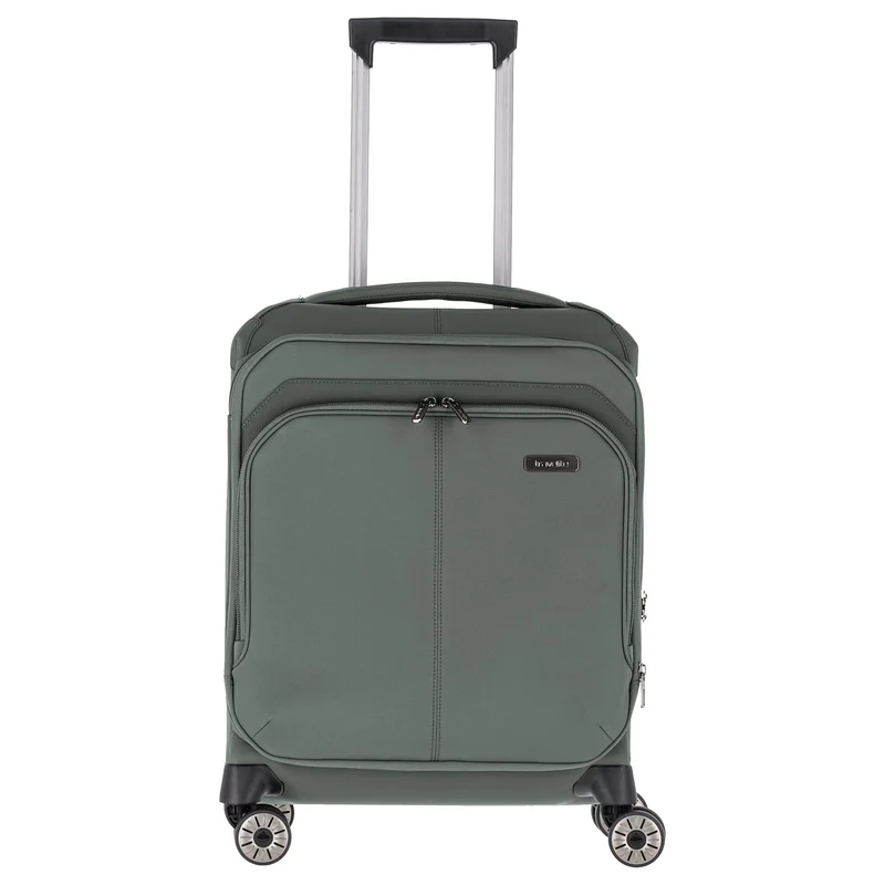Travelite Priima - Trolley de cabina S 4 ruedas 55 cm expandible (olive)