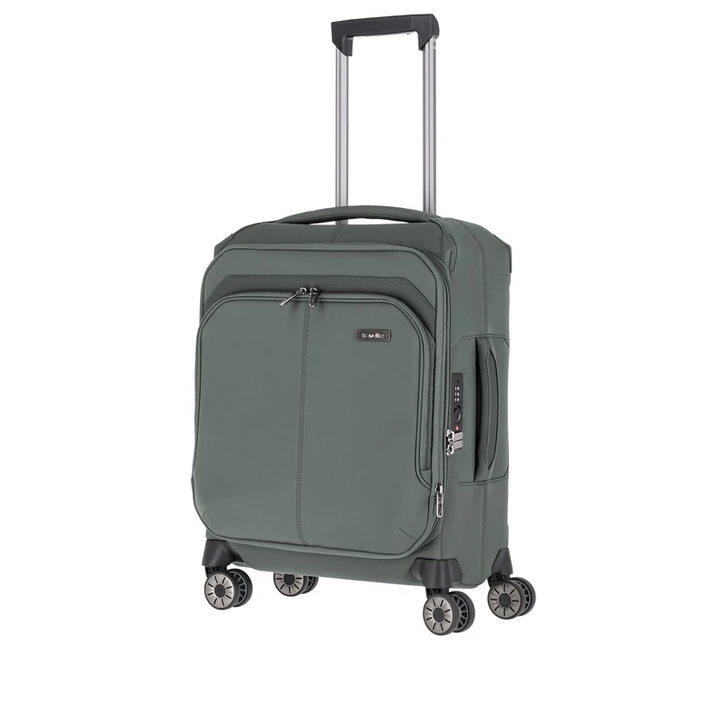 Travelite Priima - Trolley de cabina S 4 ruedas 55 cm expandible (olive)