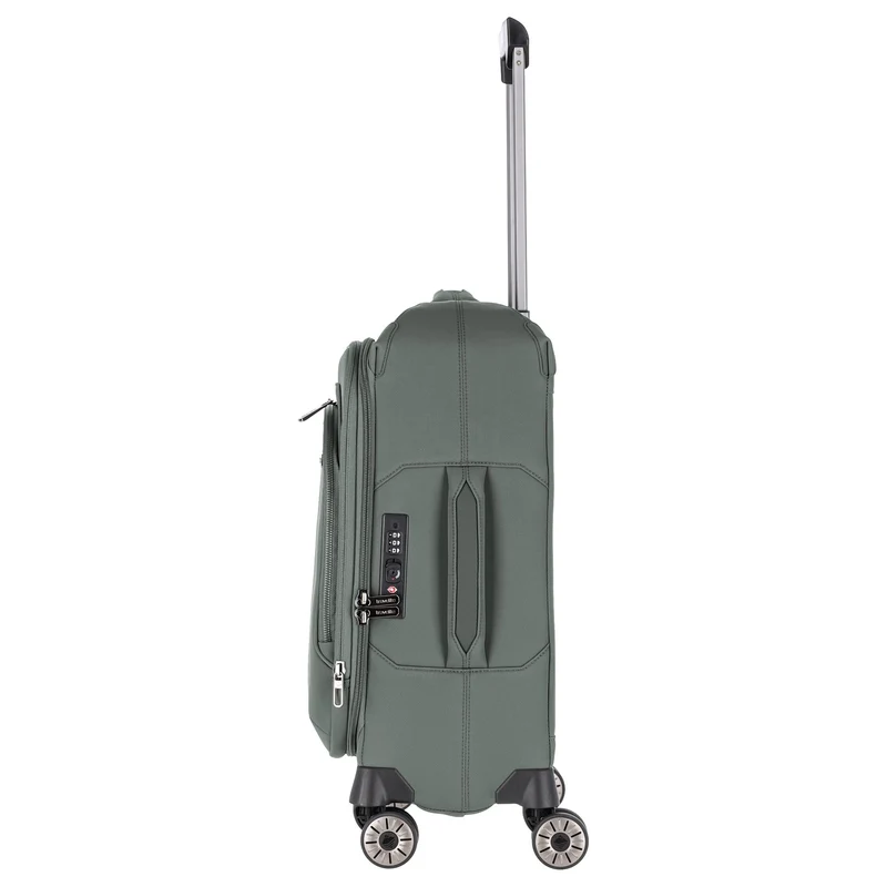 Travelite Priima - Trolley de cabina S 4 ruedas 55 cm expandible (olive)
