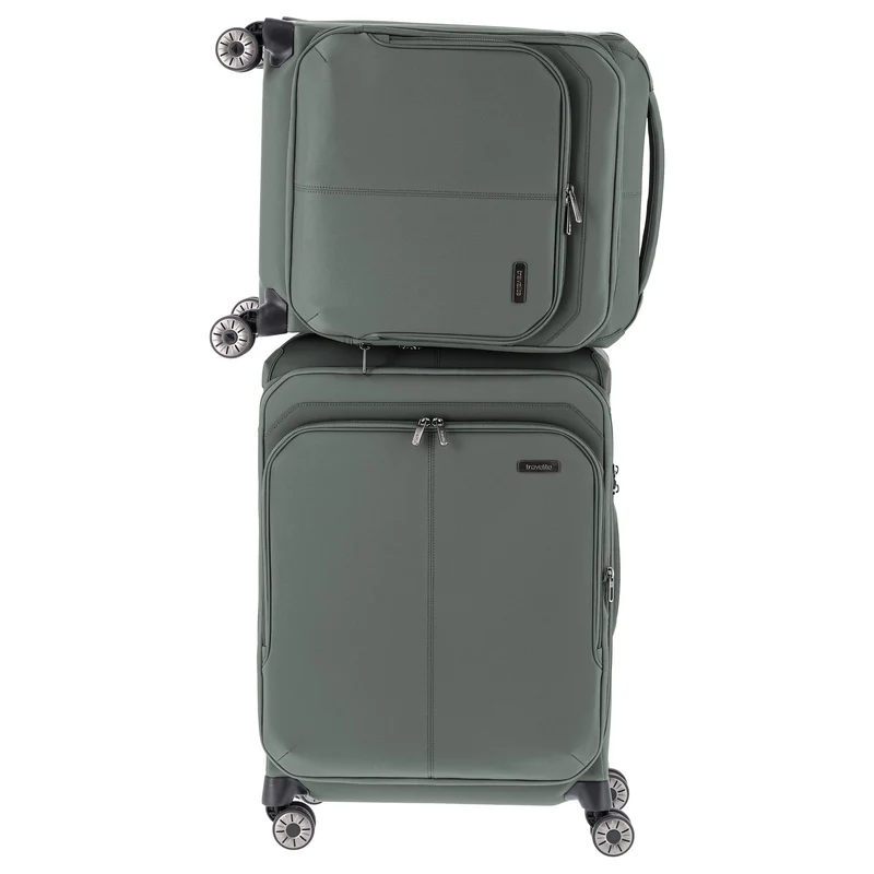 Travelite Priima - Trolley de cabina S 4 ruedas 55 cm expandible (olive)