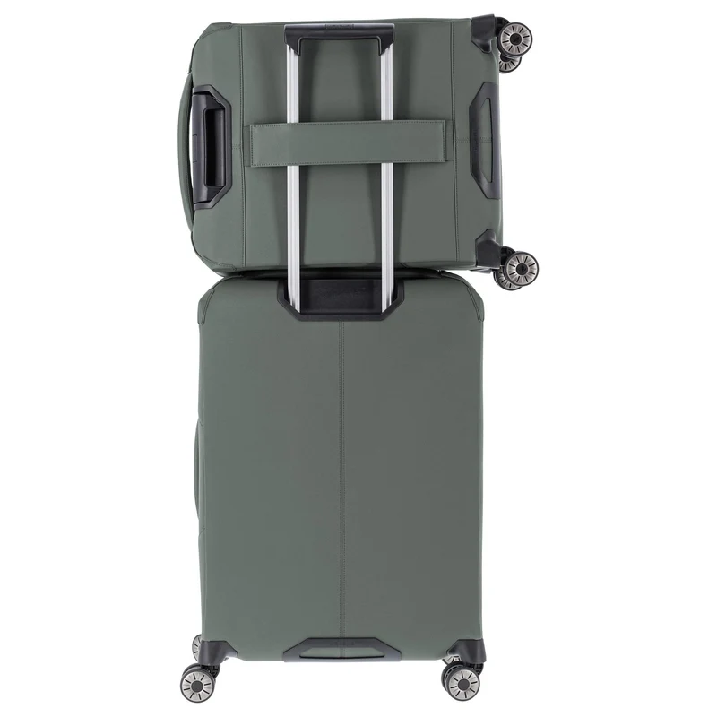 Travelite Priima - Trolley de cabina S 4 ruedas 55 cm expandible (olive)