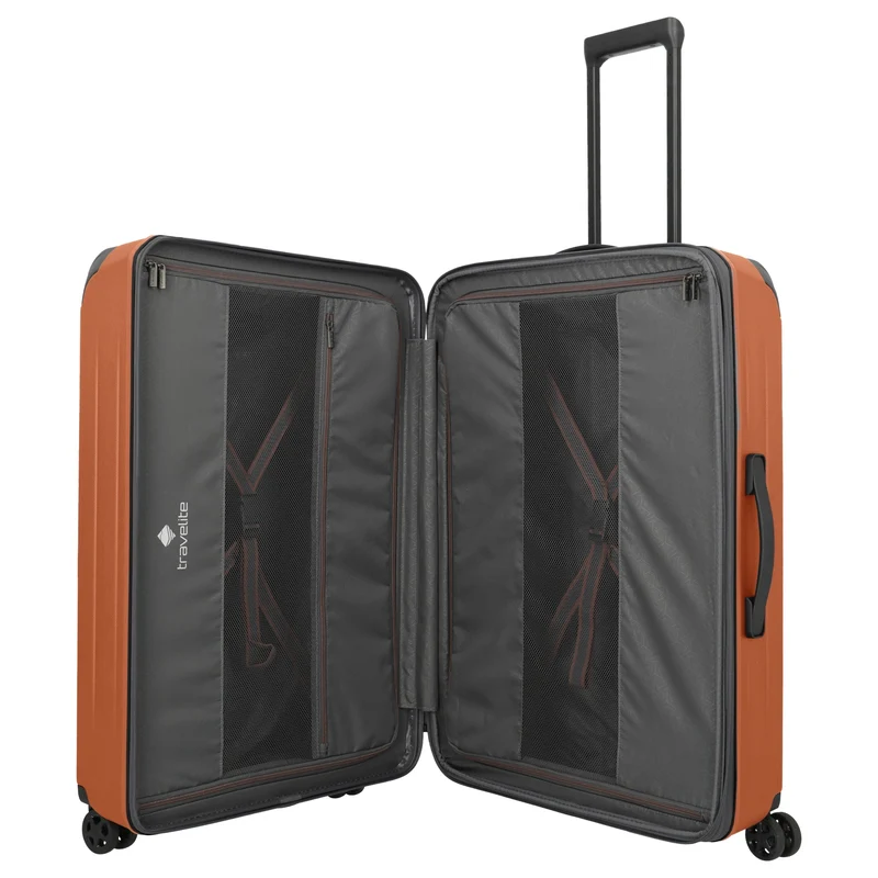 Travelite Dynamiic - Trolley de 4 ruedas L 76 cm expandible (kupfer)