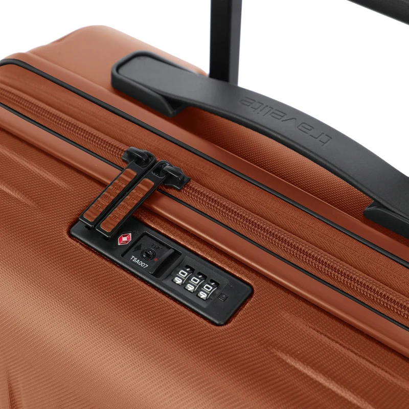 Travelite Dynamiic - Trolley de 4 ruedas L 76 cm expandible (kupfer)