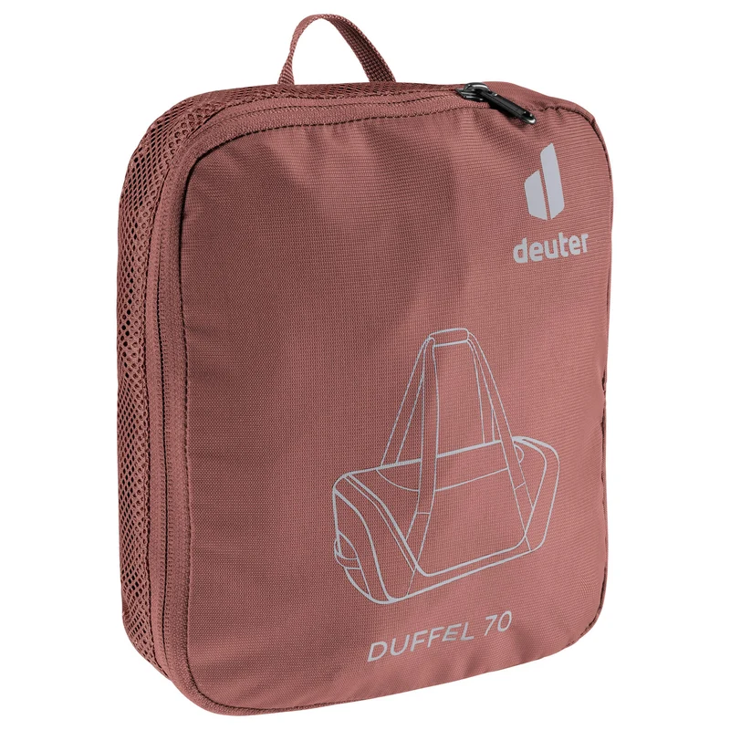 Deuter Duffel 70 - Bolsa de viaje 68 cm (caspia-raisin)