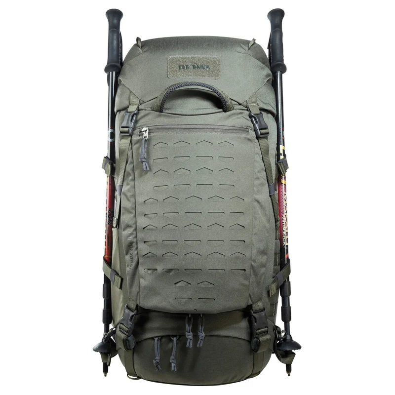 Tatonka Pyrox 40+10 Women BC - Mochila de trekking 70 cm expandible (stone grey olive)