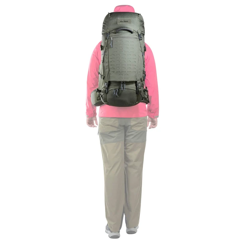 Tatonka Pyrox 40+10 Women BC - Mochila de trekking 70 cm expandible (stone grey olive)