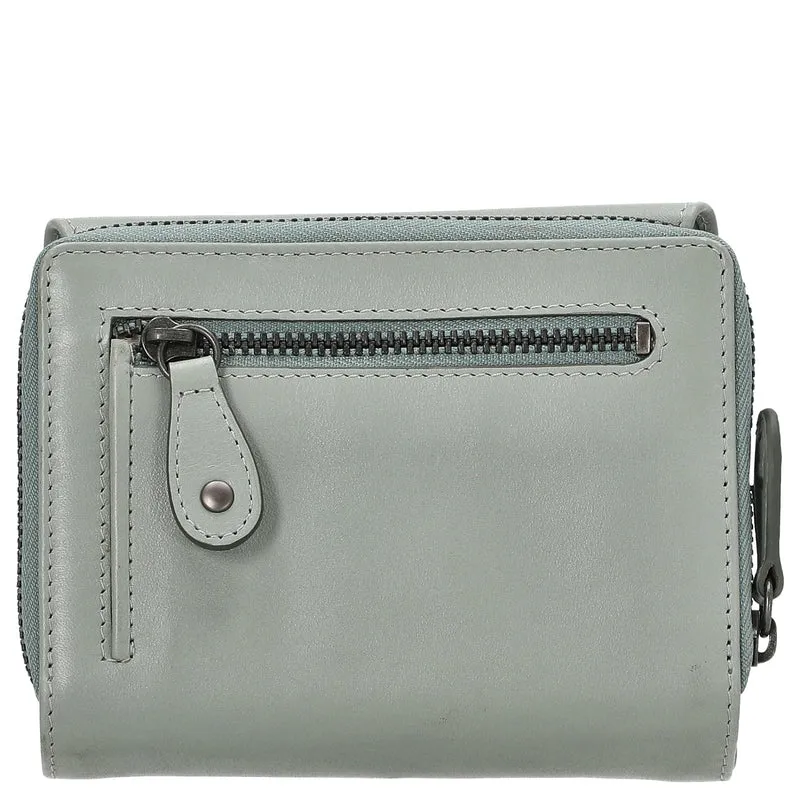 aunts & uncles Jamies Orchard Myrtle - Cartera 4cc 13 cm RFID (sage green)