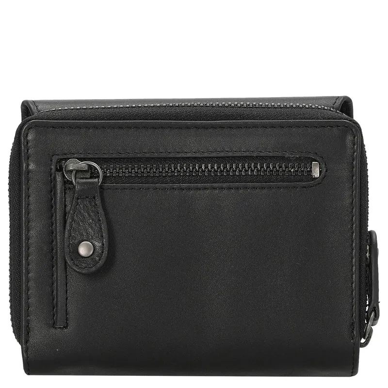 aunts & uncles Jamies Orchard Myrtle - Cartera 4cc 13 cm RFID (jet black)
