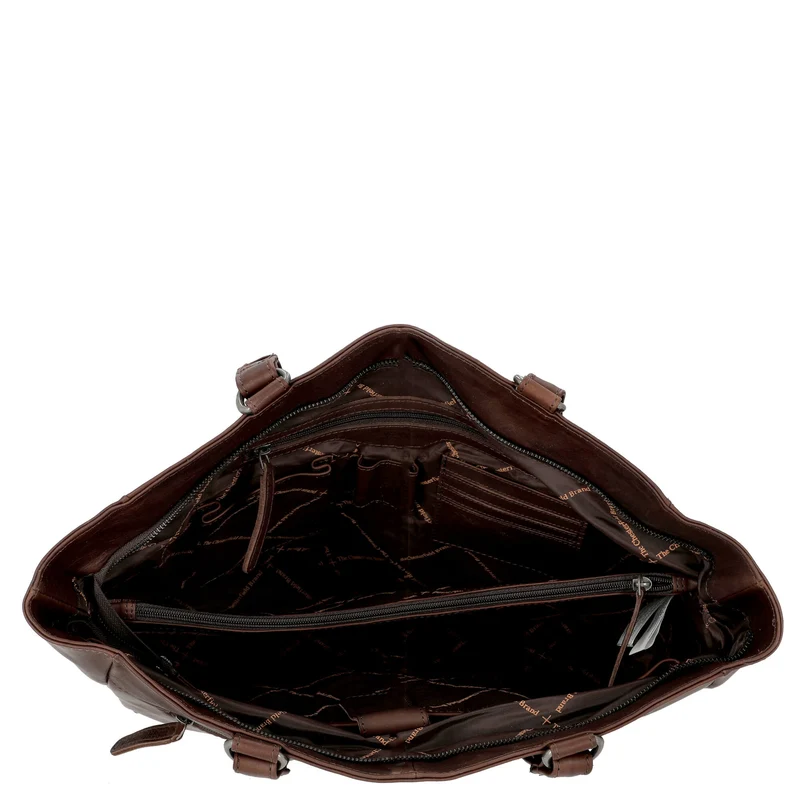 The Chesterfield Brand Berlin - Bolso shopper 15.4" L Leder 28 cm (brown)