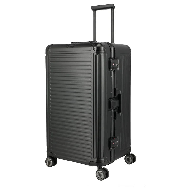 Travelite Next Trunk - Trolley de 4 ruedas 76 cm (schwarz)