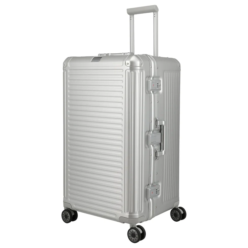 Travelite Next Trunk - Trolley de 4 ruedas 76 cm (silber)