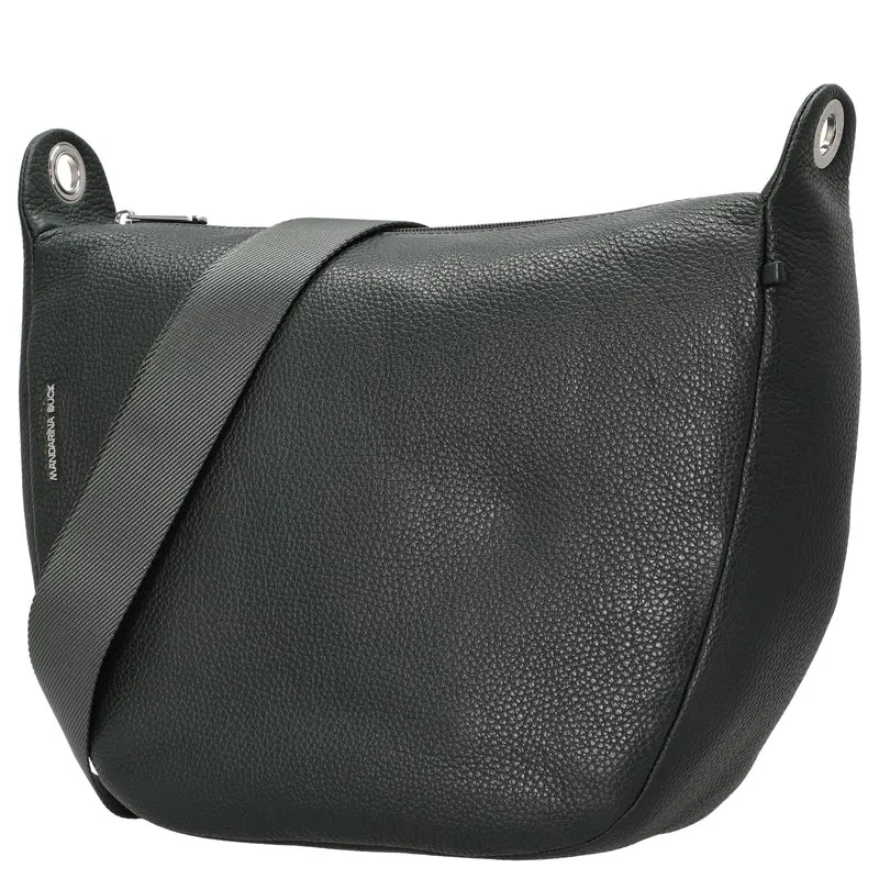 Mandarina Duck Mellow Leather - Bolso bandolera M 34 cm (pine green)