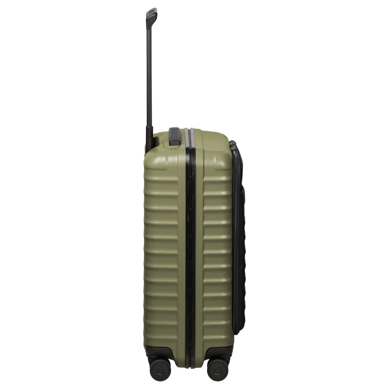 TITAN OVERSEAS - Trolley de cabina S con 4 ruedas 55/23cm con bolsillo delantero (forest green, 55/23 cm)