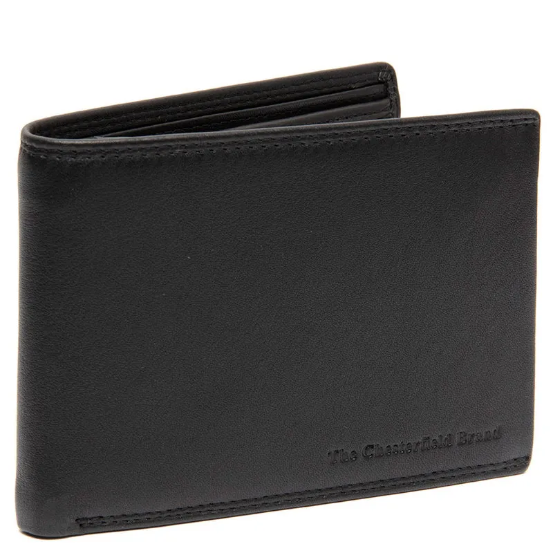 The Chesterfield Brand Lynnwood Nappa - Cartera 6cc 11 cm RFID (schwarz)