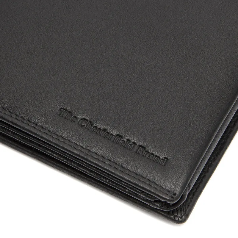 The Chesterfield Brand Hendrick Nappa - Cartera 6cc 12 cm RFID (schwarz)