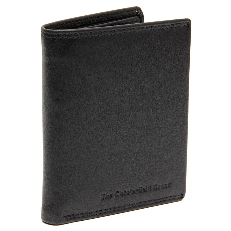 The Chesterfield Brand Vincent Nappa - Cartera 4cc 10.5 cm RFID (schwarz)