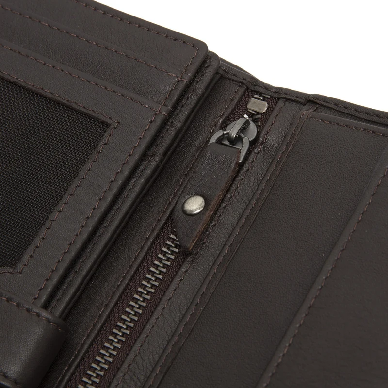 The Chesterfield Brand Leroy Nappa - Cartera 7cc 12 cm RFID (braun)