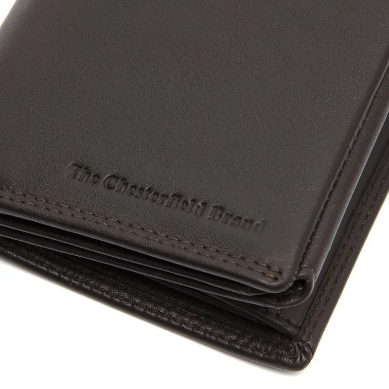 The Chesterfield Brand Leroy Nappa - Cartera 7cc 12 cm RFID (braun)
