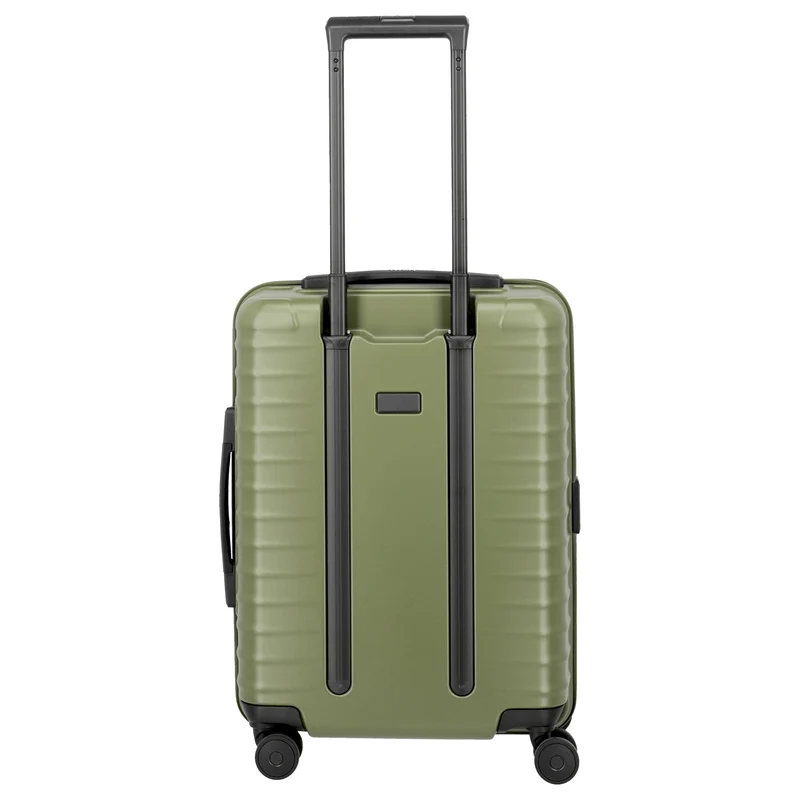 TITAN UPGRADE - Trolley de cabina con 4 ruedas S 55/23 cm mit Vortasche (forest green)