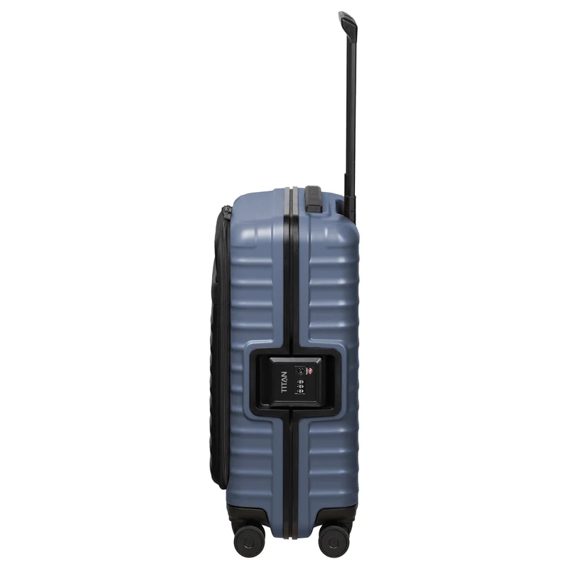 TITAN OVERSEAS - Trolley de cabina con 4 ruedas S 55/23cm mit Vortasche (midnight blue)