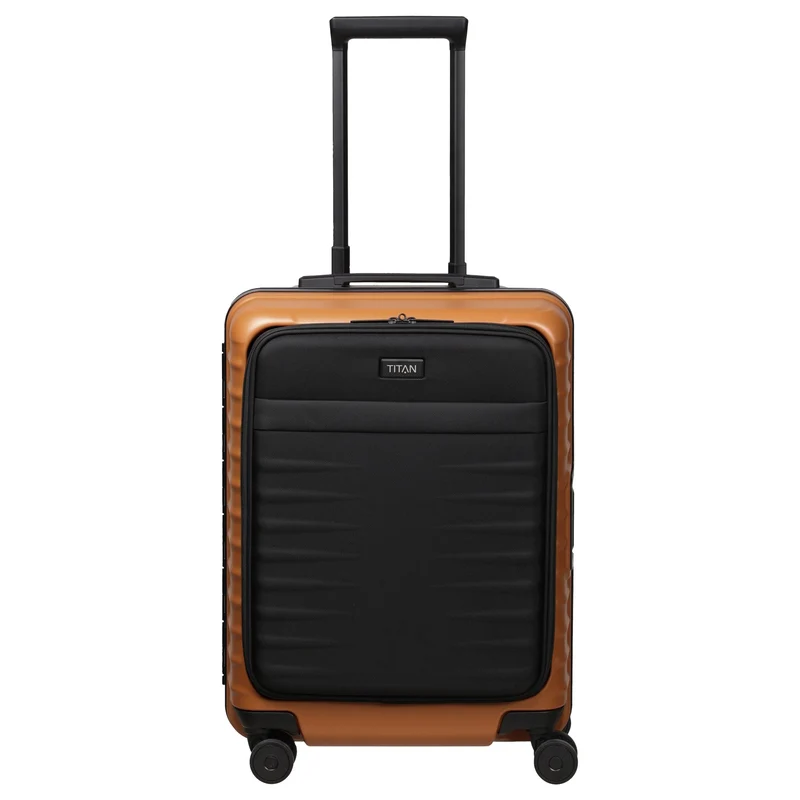 TITAN OVERSEAS - Trolley de cabina con 4 ruedas S 55/23cm mit Vortasche (canyon bronze)