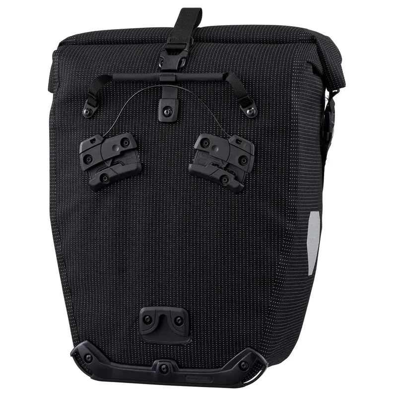 Ortlieb Back-Roller High-Vis QL3.1 - Bolsa trasera con cierre enrollable 42 cm (black reflective)