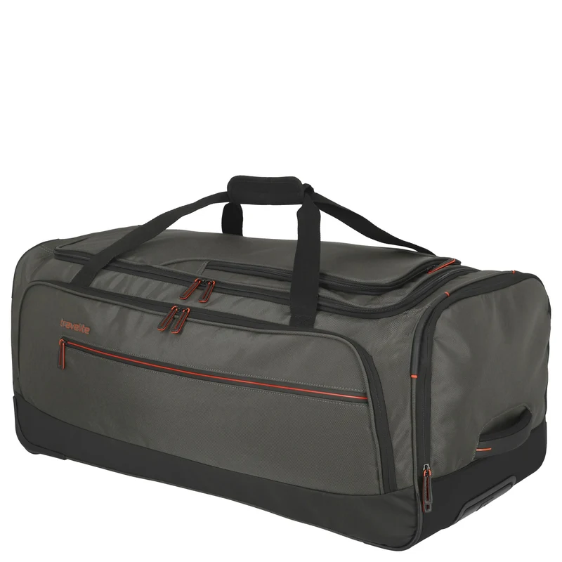 Travelite Crosslite - Bolsa de viaje con 2 ruedas 79 cm (oliv)