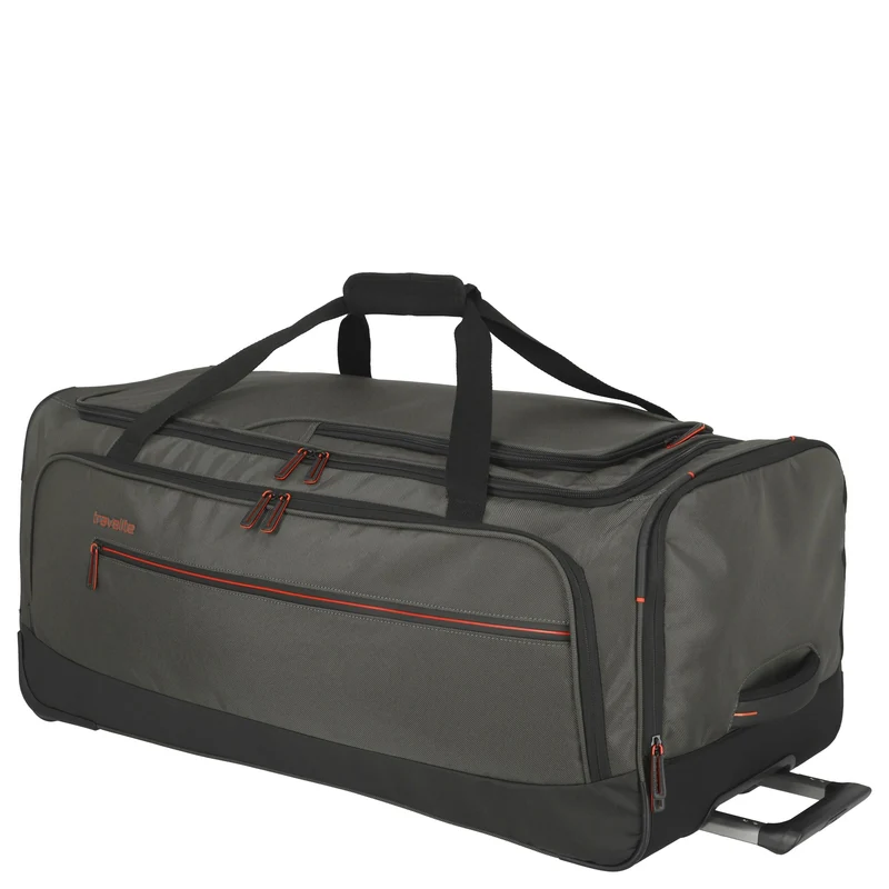 Travelite Crosslite - Bolsa de viaje con 2 ruedas 79 cm (oliv)