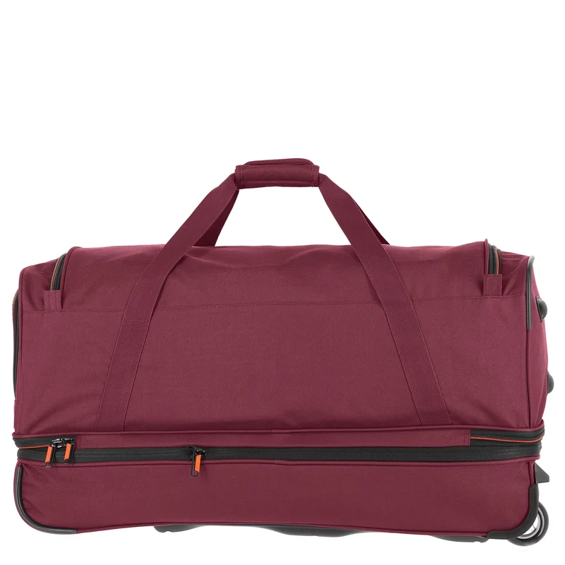 Travelite Basics - Bolsa de viaje con ruedas 98/119L 70 cm expandible (bordeaux)