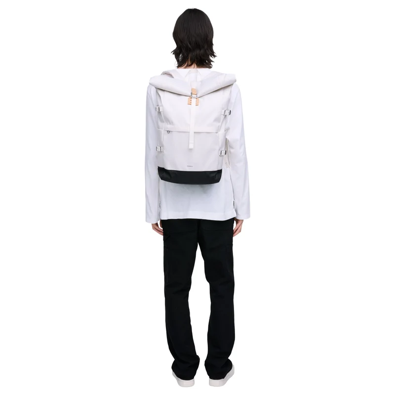 Sandqvist Icon Rolltop - Mochila L 16" 65 cm expandible (birch)